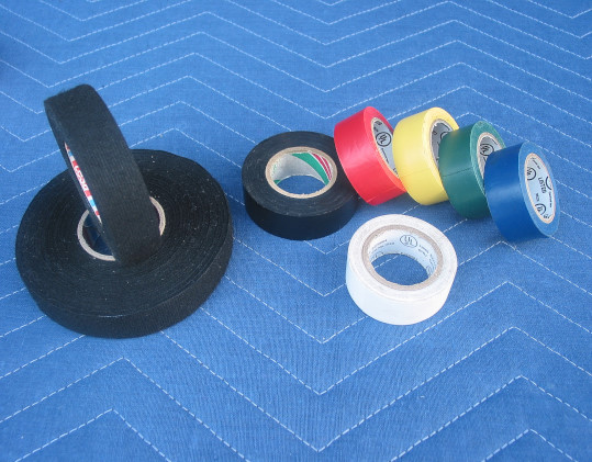 Electrical tape products used by location sound recordists and production sound mixers