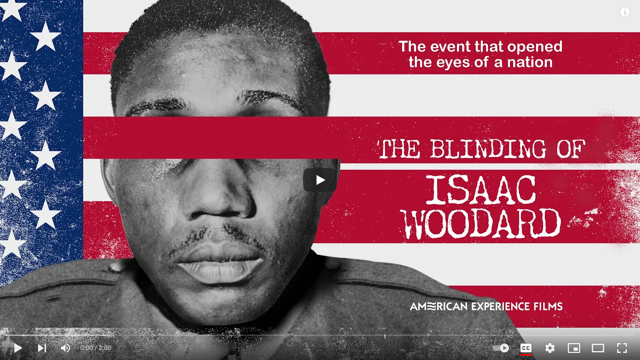 The Blinding of IsaaC Woodard trailer cover image