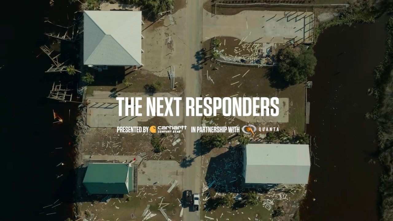 Cover image of Carhartt: The Next Responders that Dave Bilodeau production sound mixer Asheville NC was a part of filming
